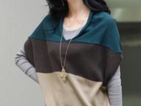 Blue Knit Elegant Short