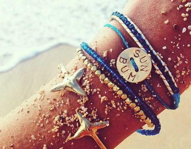 Wearing Jewelry On The Beach