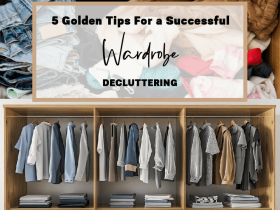 Wardrobe Declutter: 5 Tips Men Need to Know 7 Image showing text of 5 tips for wardrobe decluttering